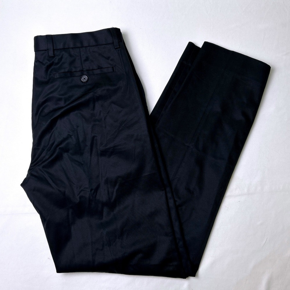 Banana Republic Mens Non-Iron Modern Slim Fit Chino Pants Size 31x32 Navy Blue